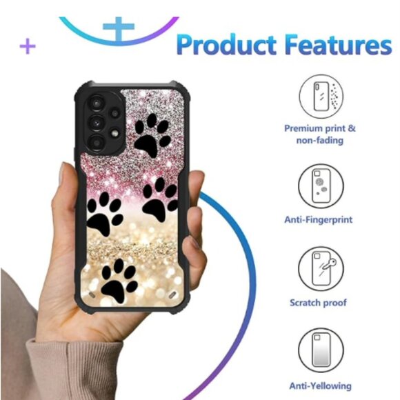 Case for Samsung Galaxy A32 5G Phone Case, Stand Kickstand Case Shock-Absorbing - Picture 2 of 5